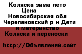 Коляска зима лето › Цена ­ 4 000 - Новосибирская обл., Черепановский р-н Дети и материнство » Коляски и переноски   